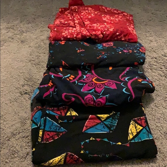 LuLaRoe Pants - LuLaRoe Tall & Curvy leggings bundle!